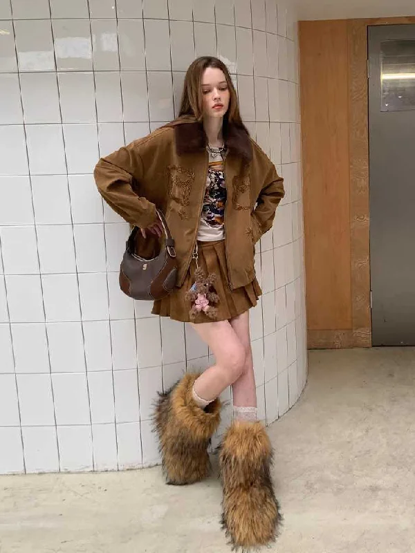 Beaded embroidered suede jacket【s0000010792】 Denim Jacket Leather Jacket Suede Jacket Beaded embroidered suede jacket【s0000010792】 Denim Jacket Leather Jacket Suede Jacket
