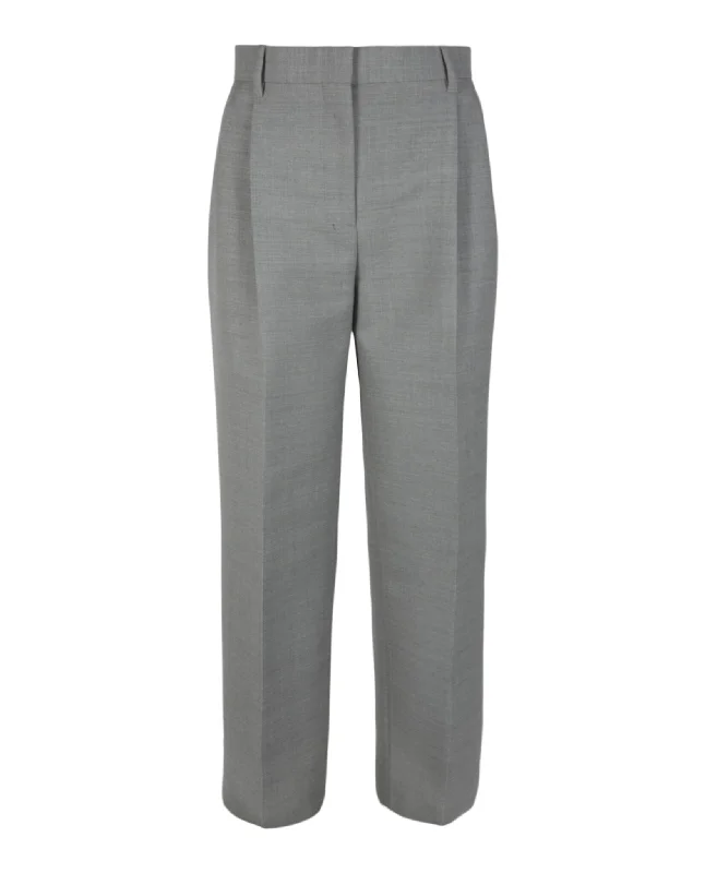 Burberry Womens Gaelle Wide-Leg Trousers Trousers Occasion Special