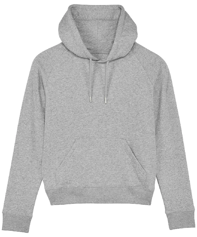 Heather Grey* - Women's Stella Trigger iconic hoodie sweatshirt (STSW148) Zip Hoodie Drawstring Kangaroo Pocket Heather Grey* - Women's Stella Trigger iconic hoodie sweatshirt (STSW148) Zip Hoodie Drawstring Kangaroo Pocket