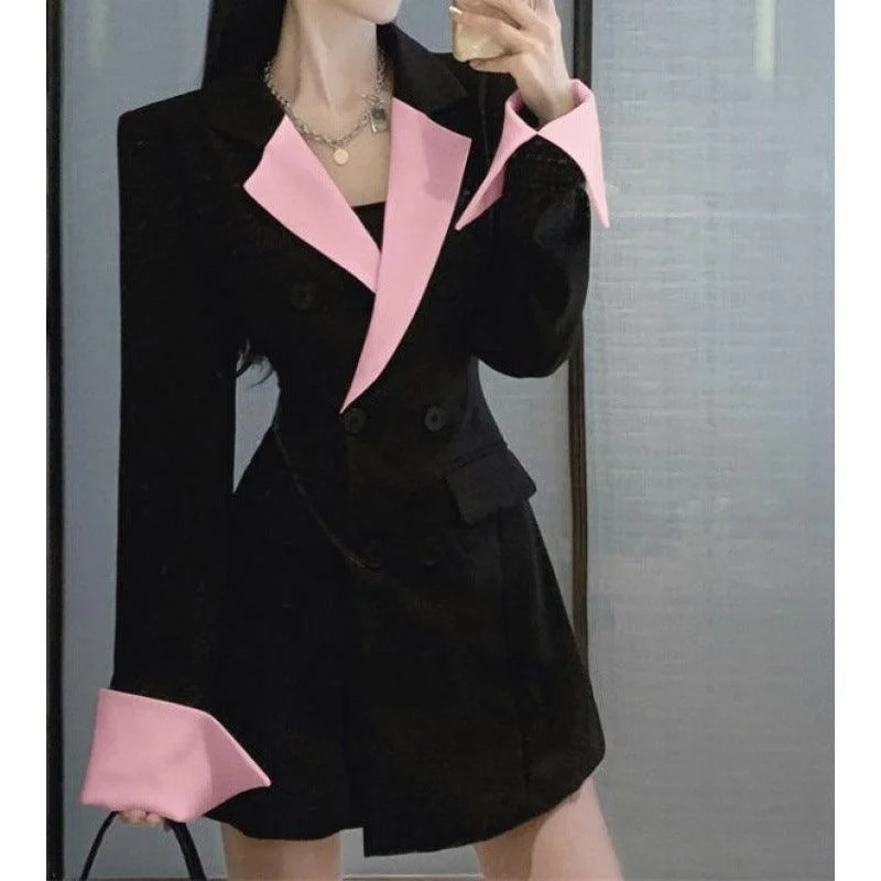 Pink Mixing With Black