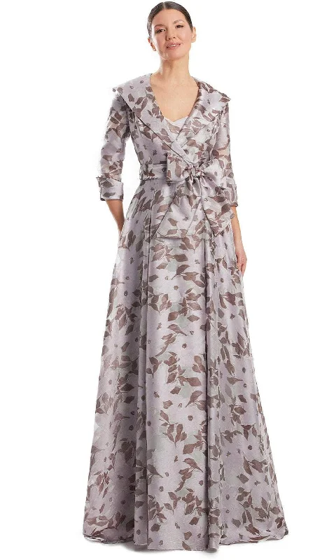 Alexander by Daymor 1963S24 - Sleeveless With Jacket Ballgown Stand-Up Collar Roll-Neck Collar Turtle Neck Alexander by Daymor 1963S24 - Sleeveless With Jacket Ballgown Stand-Up Collar Roll-Neck Collar Turtle Neck