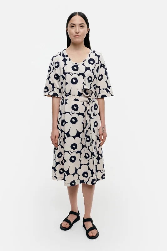 Marimekko Johanas Unikko Jersey Beige Dress
