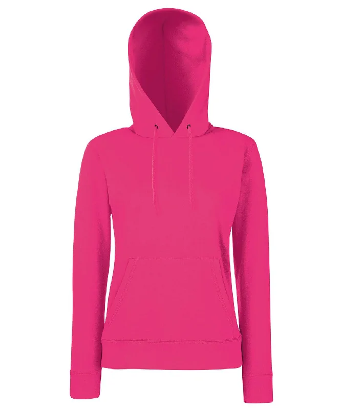 Fuchsia - Women's Classic 80/20 hooded sweatshirt Hoodie with V-Neck Classic Versatile Fuchsia - Women's Classic 80/20 hooded sweatshirt Hoodie with V-Neck Classic Versatile