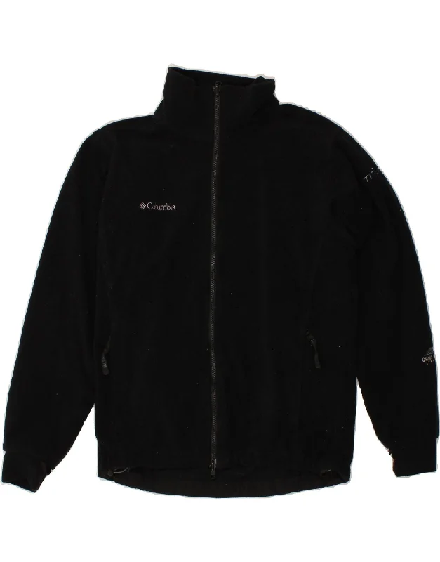 COLUMBIA Womens Titanium Fleece Jacket UK 14 Medium Black Polyester Faux Fur Jacket Real Fur Jacket Shearling Jacket COLUMBIA Womens Titanium Fleece Jacket UK 14 Medium Black Polyester Faux Fur Jacket Real Fur Jacket Shearling Jacket