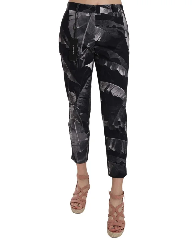 Dolce & Gabbana  Floral Print Trousers for Women Trousers Hiking Durable