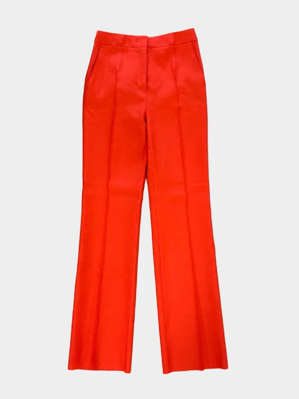 Orange Trousers Trousers Vintage Classic