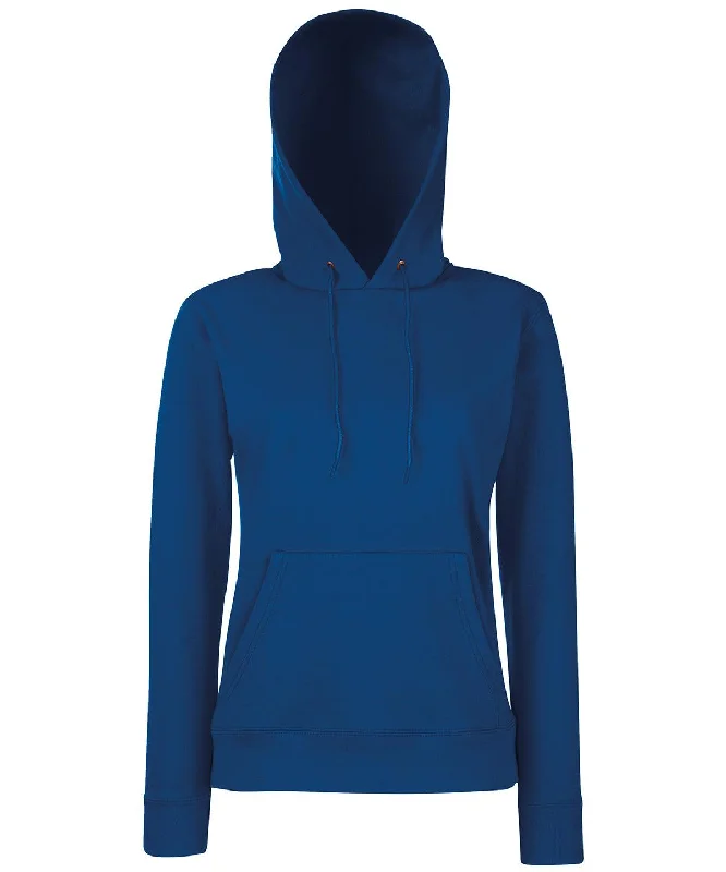 Navy - Women's Classic 80/20 hooded sweatshirt Hoodie with Rolled Sleeves Casual Relaxed Navy - Women's Classic 80/20 hooded sweatshirt Hoodie with Rolled Sleeves Casual Relaxed
