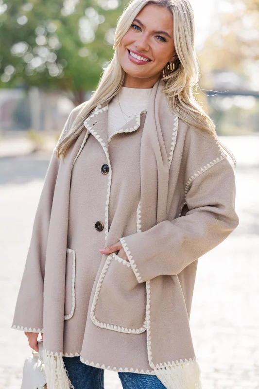 Better Together Camel Contrast Stitched Jacket Quilted Jacket Puffer Jacket Insulated Jacket Better Together Camel Contrast Stitched Jacket Quilted Jacket Puffer Jacket Insulated Jacket