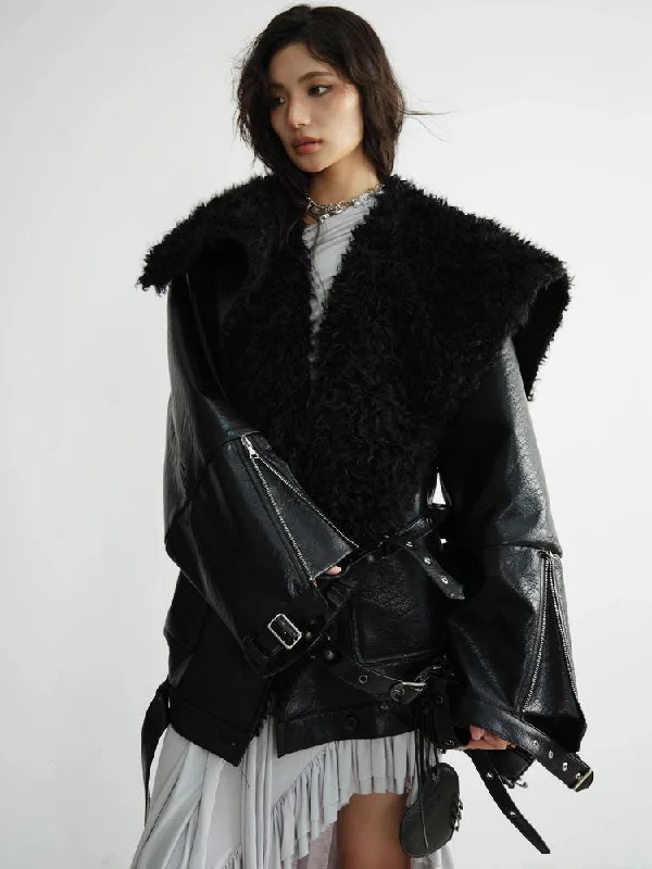 PU leather silhouette jacket【s0000010916】 Rayon Jacket Velvet Jacket Corduroy Jacket PU leather silhouette jacket【s0000010916】 Rayon Jacket Velvet Jacket Corduroy Jacket