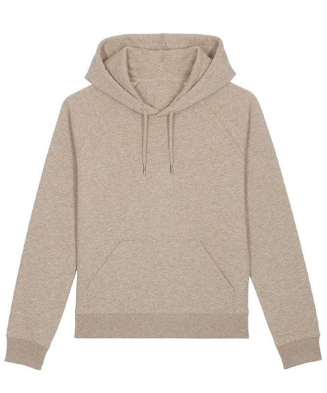 Heather Sand - Women's Stella Trigger iconic hoodie sweatshirt (STSW148) Hoodie with Hem Frayed Vintage Worn Heather Sand - Women's Stella Trigger iconic hoodie sweatshirt (STSW148) Hoodie with Hem Frayed Vintage Worn