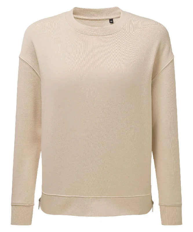 Nude - Women's TriDri® Recycled Chill Zip Sweatshirt Hoodie with Metallic Shiny Futuristic Nude - Women's TriDri® Recycled Chill Zip Sweatshirt Hoodie with Metallic Shiny Futuristic