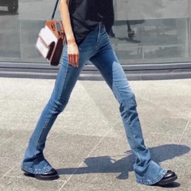 ADVBRIDGE Women's Stretch Flared Jeans High Waist Slim Fit Soft Denim Pants Skinny Fashion Boot Cut Design Trousers Trousers Harem Relaxed Fit ADVBRIDGE Women's Stretch Flared Jeans High Waist Slim Fit Soft Denim Pants Skinny Fashion Boot Cut Design Trousers Trousers Harem Relaxed Fit