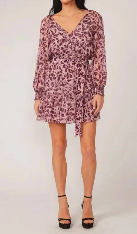 Saige Dress In Petal Play