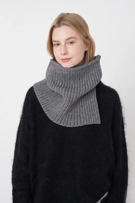 Hazel Blues® |  Slit Pullover Knit Scarf Oversized Cozy Pullover