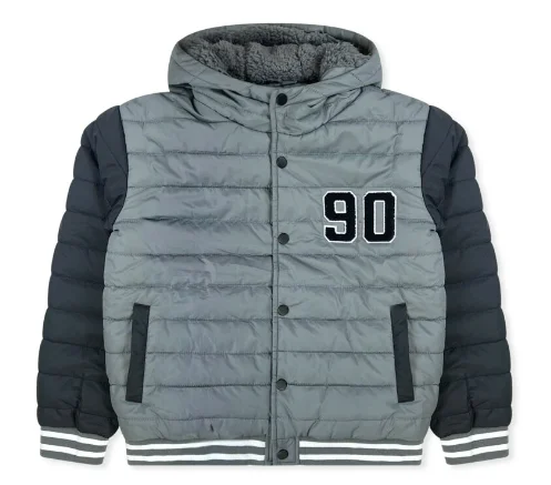 Youth Varsity Jacket with Sherpa Lining (24/Case) Anorak Shell Jacket Lightweight Jacket Youth Varsity Jacket with Sherpa Lining (24/Case) Anorak Shell Jacket Lightweight Jacket