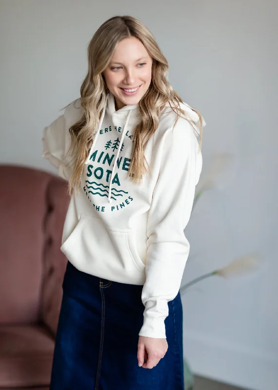 Classic Long Sleeve Hooded Sweatshirt - FINAL SALE Hoodie with Tied Waist Feminine Flattering Classic Long Sleeve Hooded Sweatshirt - FINAL SALE Hoodie with Tied Waist Feminine Flattering
