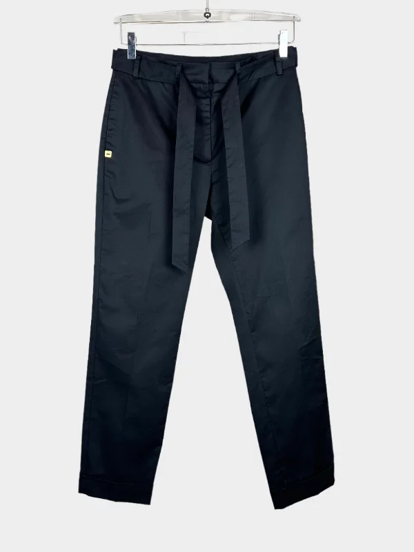 Chino Trousers With Belt Trousers Timeless Classic