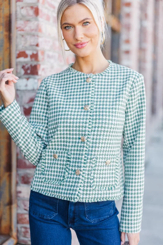 Get A Little Love Olive Green Houndstooth Tweed Jacket Chenille Fabric Brocade Fabric Lace Fabric Get A Little Love Olive Green Houndstooth Tweed Jacket Chenille Fabric Brocade Fabric Lace Fabric