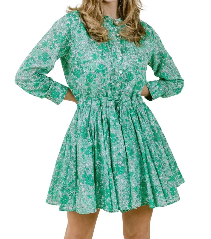 Reece Dress In Mimi's Garden