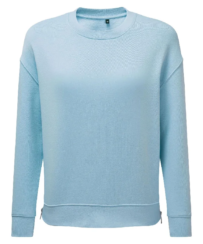 Sky Blue - Women's TriDri® Recycled Chill Zip Sweatshirt Hoodie with Camouflage Military Edgy Sky Blue - Women's TriDri® Recycled Chill Zip Sweatshirt Hoodie with Camouflage Military Edgy