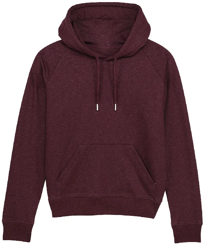 Heather Grape Red - Women's Stella Trigger iconic hoodie sweatshirt (STSW148) Cotton Hoodie Fleece Lining Warmth Heather Grape Red - Women's Stella Trigger iconic hoodie sweatshirt (STSW148) Cotton Hoodie Fleece Lining Warmth