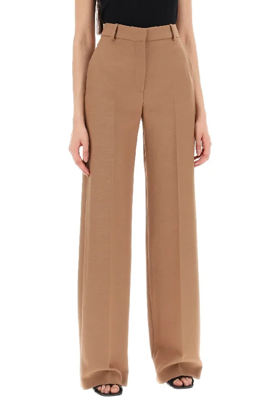 Stella Mccartney Straight Wool Trousers For Men. Trousers cozy soft