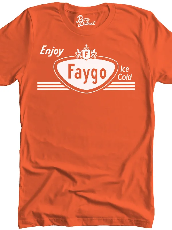 Faygo Vintage Premium Unisex T-Shirt - Orange Elegant Classic Vintage