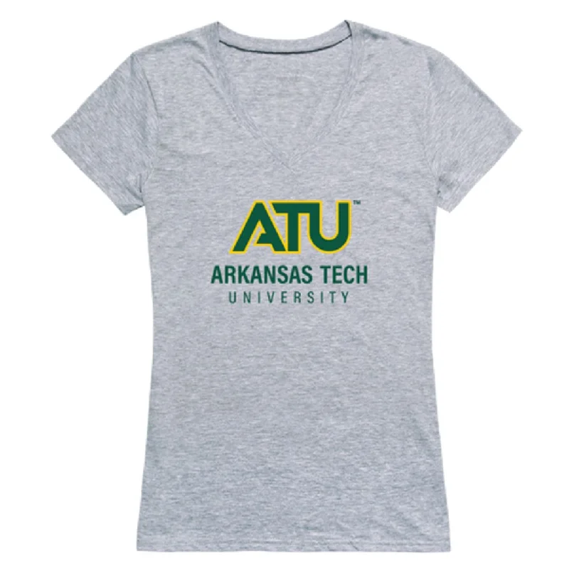 Arkansas Tech University Wonder Boys Womens Seal T-Shirt Sequined Glittery Shiny