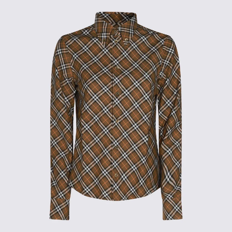 Burberry Shirts Chenille Blend Fleece Blend Nylon Blend