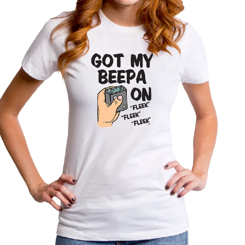 Beepa on Fleek Women's T-Shirt Anti-Pilling Machine Wash Handmade