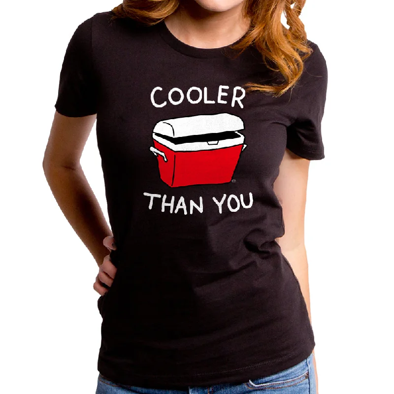 Cooler than You Women's T-Shirt Satin Fabric Silk Fabric Chiffon Fabric