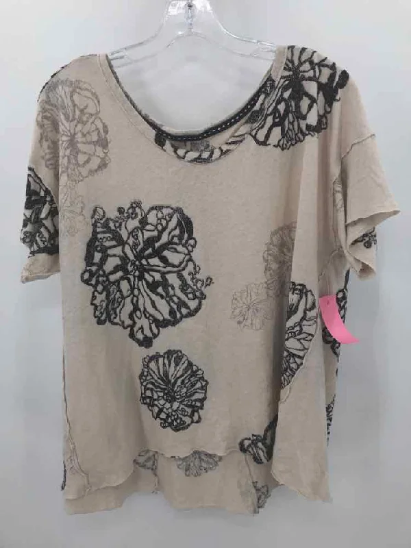 Pre-Owned Pilcro Ivory Size XS/S T-shirt Thin T-Shirt Open Front Quick Dry