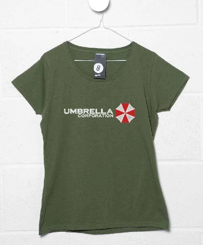 Umbrella Corporation T-Shirt for Women Sequined Glittery Shiny