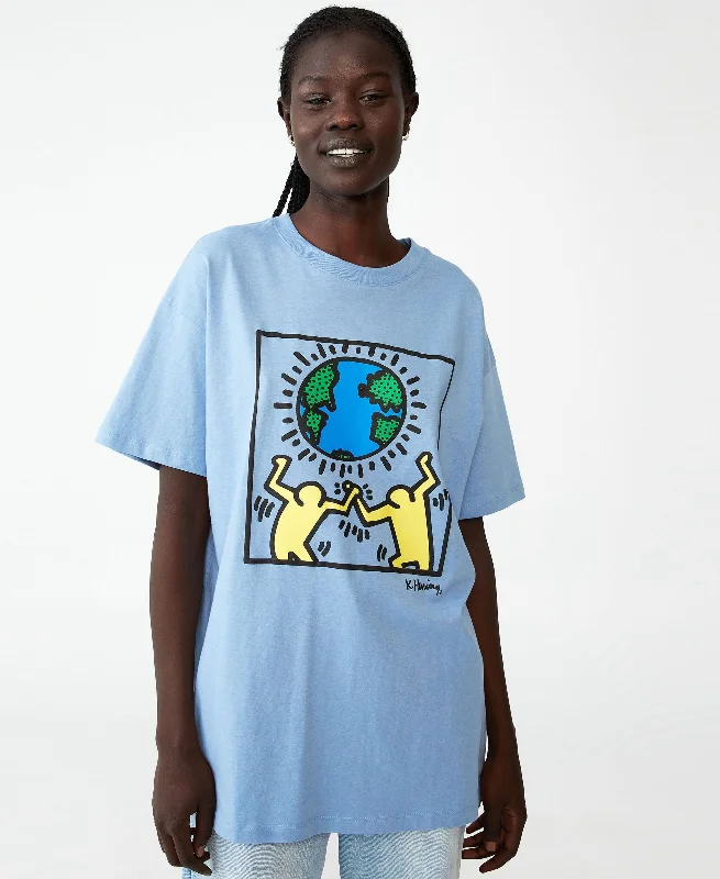 Lcn Kh Keith Haring World/Calm blue